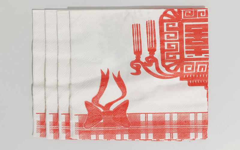 printed paper napkin