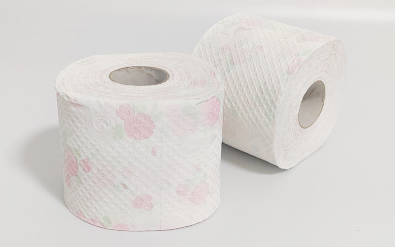 Pink Colored Toilet Paper Roll For Sale