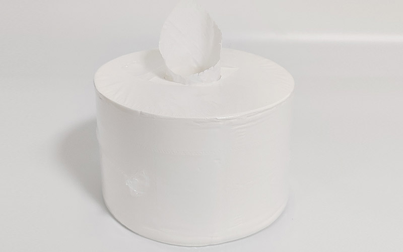 center pull toilet paper