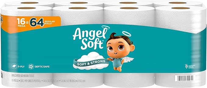 Angel Soft 16 mega rolls